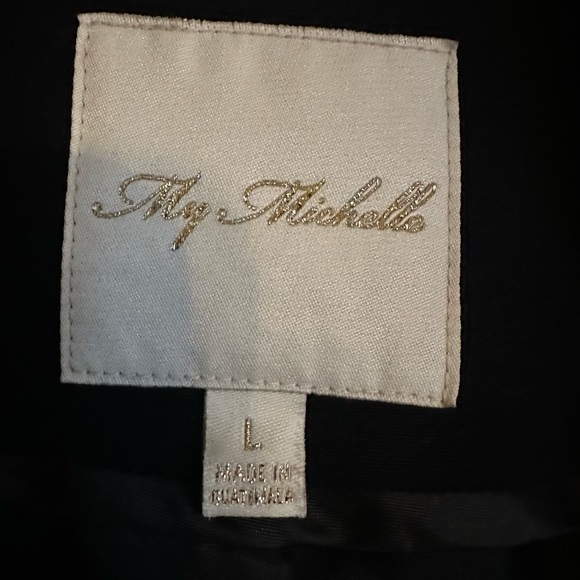 My Michelle - Black Women’s Suit Jacket/ Blazer - Large - Picture 2 of 2